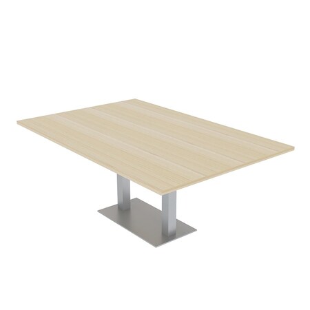 Skutchi Designs 47.25 in W, 84 in L, 29 in H, Engineered Wood Top, Brown HAR-REC-48X84-DOU-08